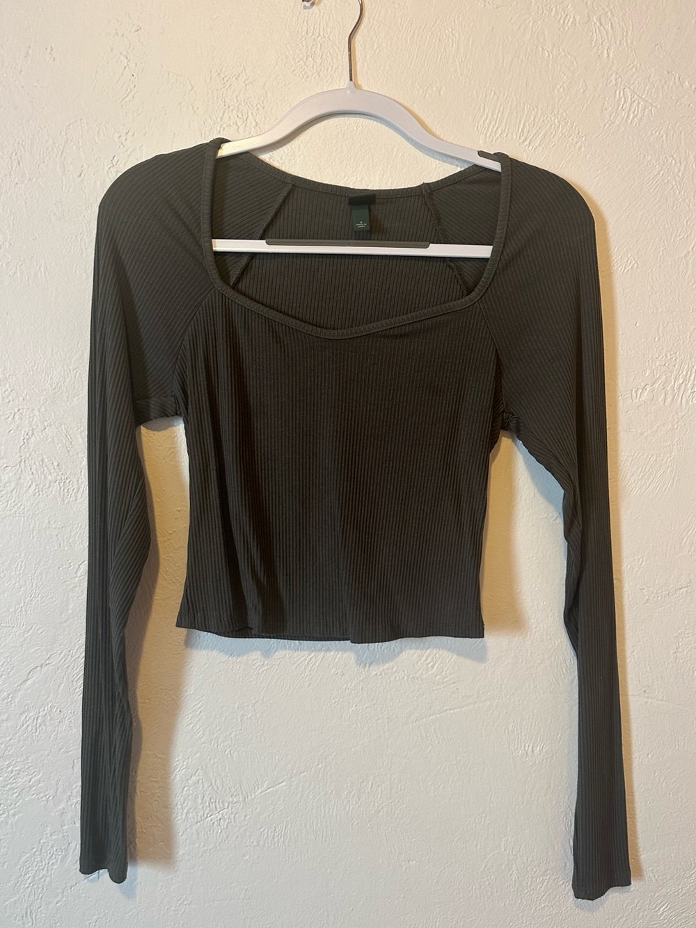 Wild Fable Olive Green Long Sleeve Top